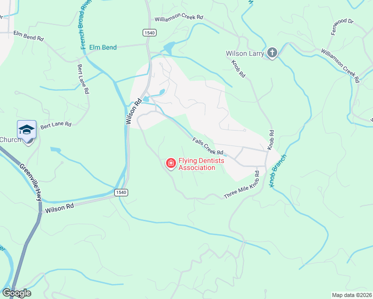 map of restaurants, bars, coffee shops, grocery stores, and more near 58 Honey Suckle Ridge Road in Pisgah Forest