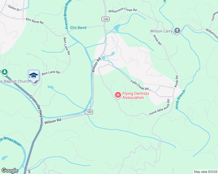 map of restaurants, bars, coffee shops, grocery stores, and more near 33 Oakridge Road in Transylvania County