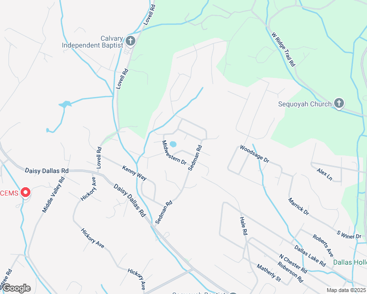 map of restaurants, bars, coffee shops, grocery stores, and more near 8542 Demars Lane in Hamilton County