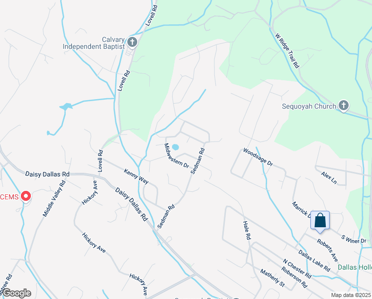 map of restaurants, bars, coffee shops, grocery stores, and more near 8542 Demars Lane in Hamilton County