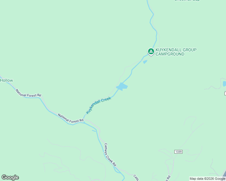 map of restaurants, bars, coffee shops, grocery stores, and more near Kuykendall Group Camp Road in Brevard