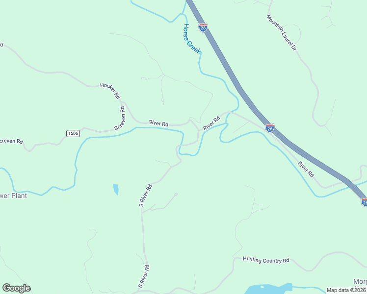 map of restaurants, bars, coffee shops, grocery stores, and more near 886 South River Road in Tryon