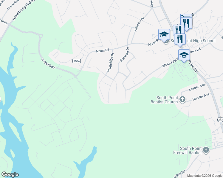 map of restaurants, bars, coffee shops, grocery stores, and more near 1243 Rachel Anne Drive in Belmont