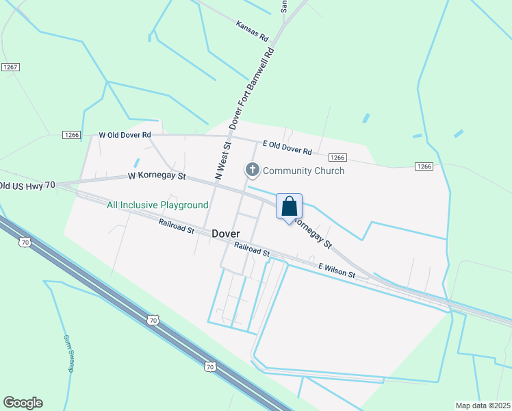 map of restaurants, bars, coffee shops, grocery stores, and more near 125 North Company Street in Dover