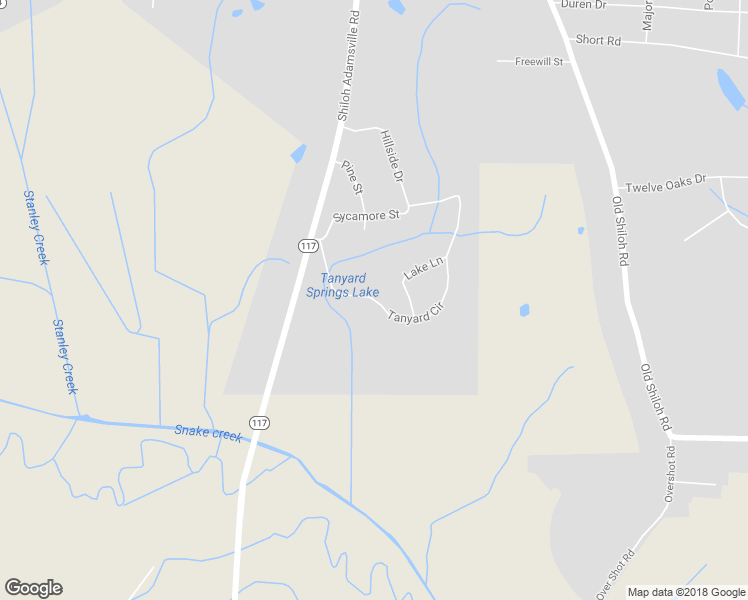 map of restaurants, bars, coffee shops, grocery stores, and more near 145 Tanyard Circle in Adamsville