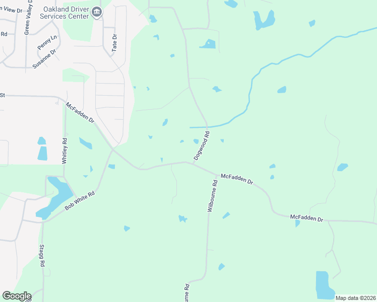 map of restaurants, bars, coffee shops, grocery stores, and more near 1695 McFadden Drive in Oakland