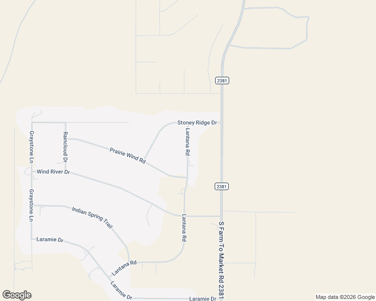 map of restaurants, bars, coffee shops, grocery stores, and more near Lantana in Amarillo