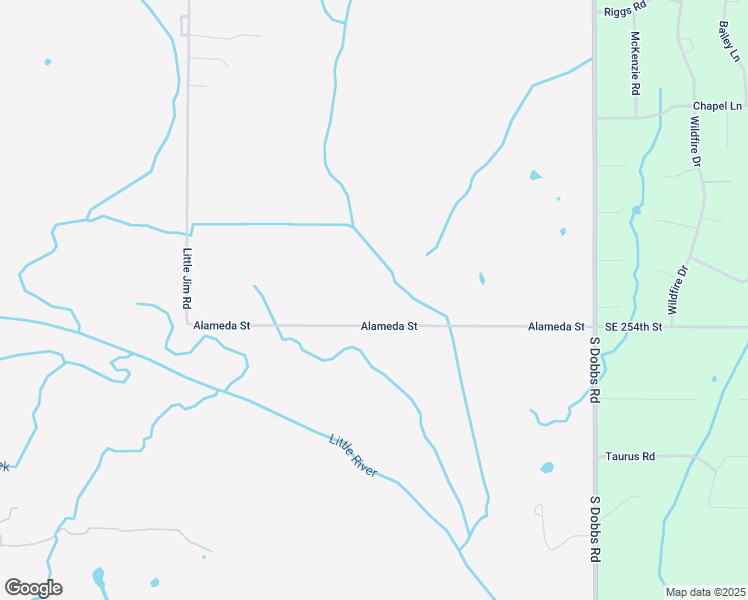 map of restaurants, bars, coffee shops, grocery stores, and more near 17205 Alameda Street in Norman