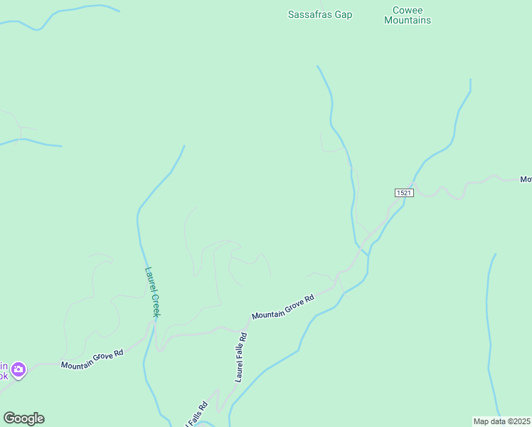 map of restaurants, bars, coffee shops, grocery stores, and more near Mountain Grove Road in Franklin