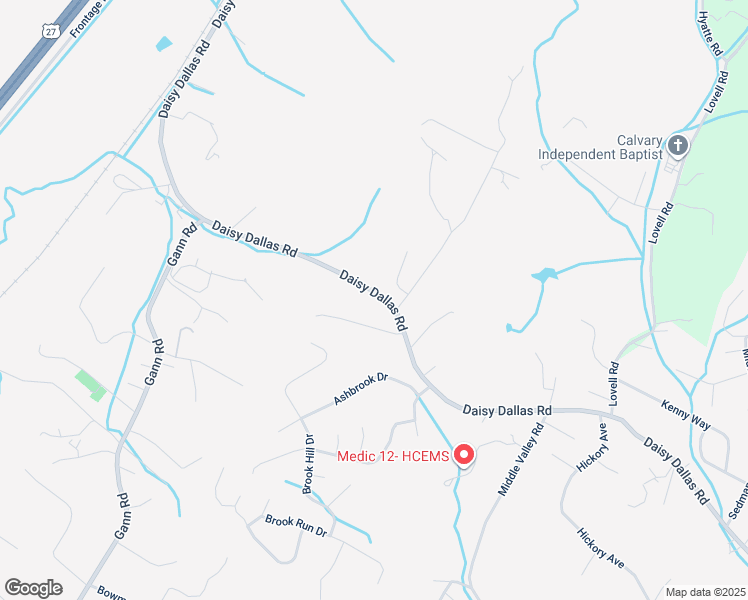 map of restaurants, bars, coffee shops, grocery stores, and more near 8939 Daisy Dallas Road in Soddy-Daisy