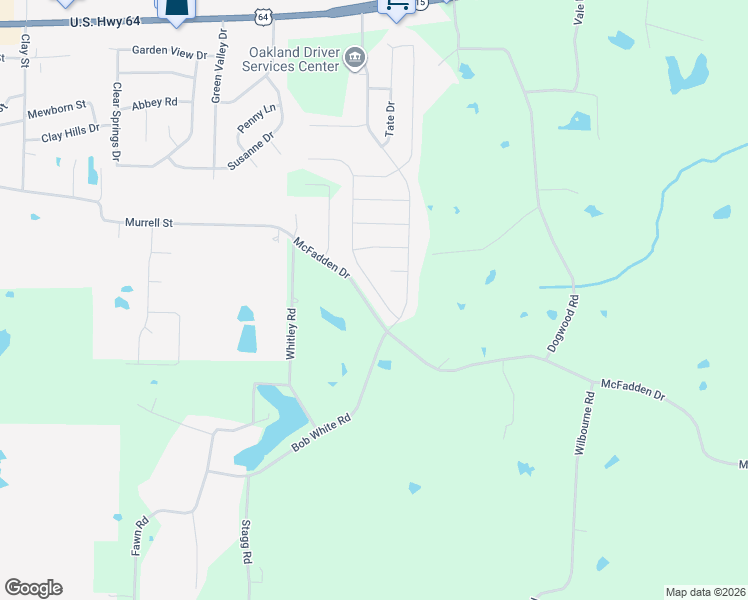 map of restaurants, bars, coffee shops, grocery stores, and more near 1120 McFadden Drive in Oakland