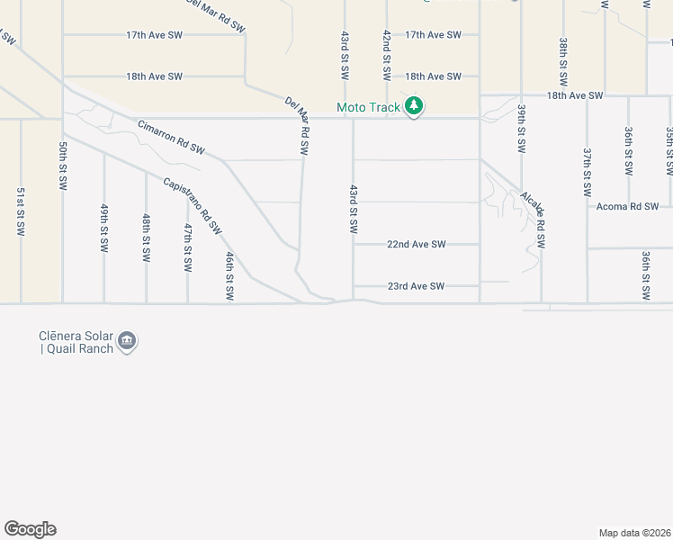 map of restaurants, bars, coffee shops, grocery stores, and more near 2313 43rd Street Southwest in Rio Rancho