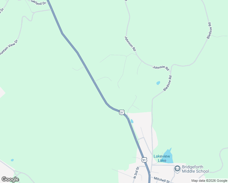 map of restaurants, bars, coffee shops, grocery stores, and more near 191 Byrd Road in Pulaski