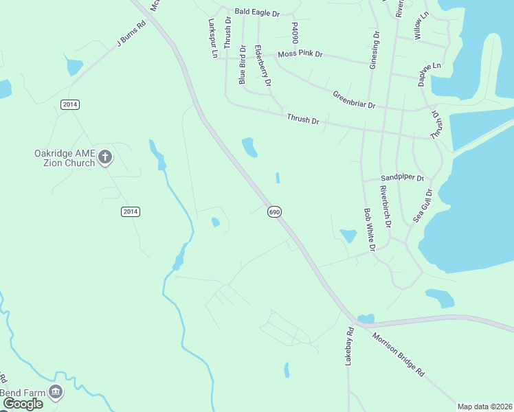 map of restaurants, bars, coffee shops, grocery stores, and more near 2880 Lobelia Road in Vass