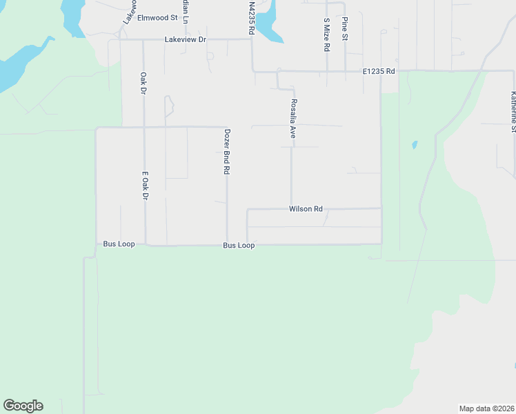 map of restaurants, bars, coffee shops, grocery stores, and more near Wilson Road in Stigler