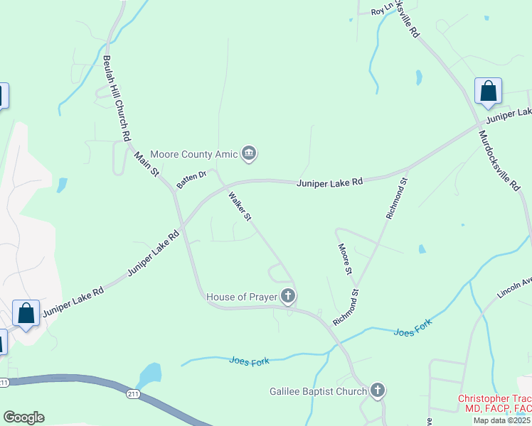 map of restaurants, bars, coffee shops, grocery stores, and more near 161 Walker Street in Taylortown