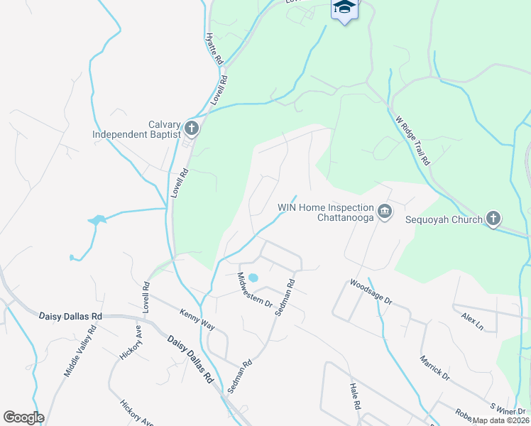 map of restaurants, bars, coffee shops, grocery stores, and more near 9312 Chirping Road in Hamilton County