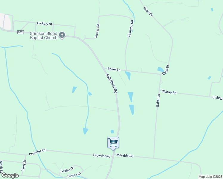 map of restaurants, bars, coffee shops, grocery stores, and more near 1525 Fall River Road in Lawrenceburg