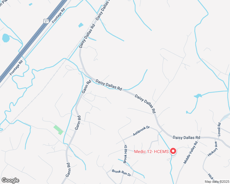map of restaurants, bars, coffee shops, grocery stores, and more near 8973 Daisy Dallas Road in Soddy-Daisy