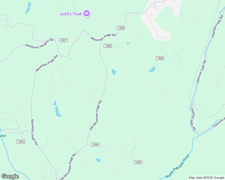 map of restaurants, bars, coffee shops, grocery stores, and more near 483 Old Mountain Page Road in Saluda