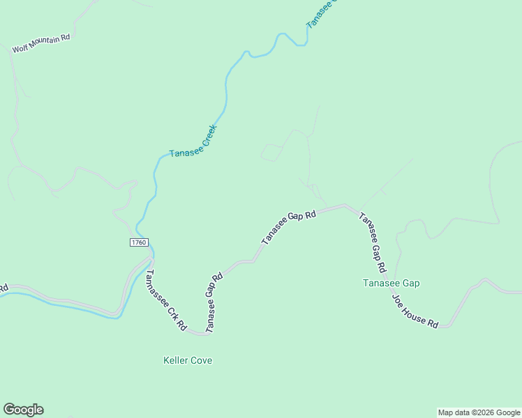 map of restaurants, bars, coffee shops, grocery stores, and more near 1993 Tannassee Creek Road in Tuckasegee