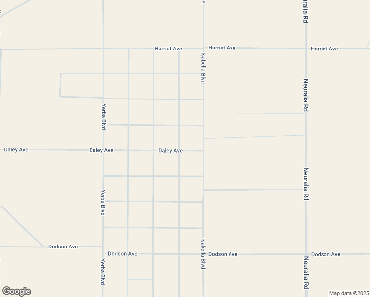 map of restaurants, bars, coffee shops, grocery stores, and more near Daley Avenue in Kern County