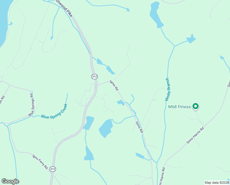 map of restaurants, bars, coffee shops, grocery stores, and more near 6926 Sims Road in Harrison