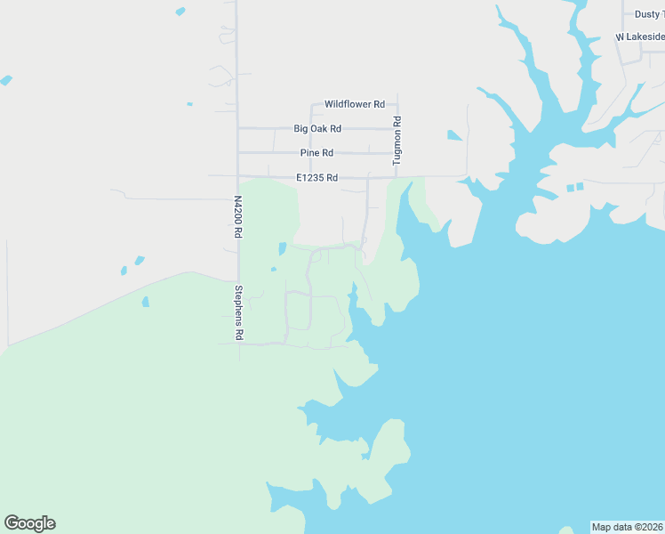 map of restaurants, bars, coffee shops, grocery stores, and more near 315 Cedar Ridge Road in Eufaula