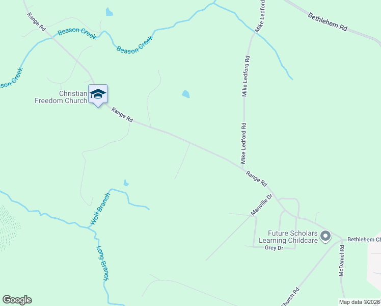 map of restaurants, bars, coffee shops, grocery stores, and more near 326 Range Road in Kings Mountain