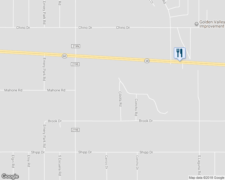 map of restaurants, bars, coffee shops, grocery stores, and more near 7350 Highway 68 in Golden Valley