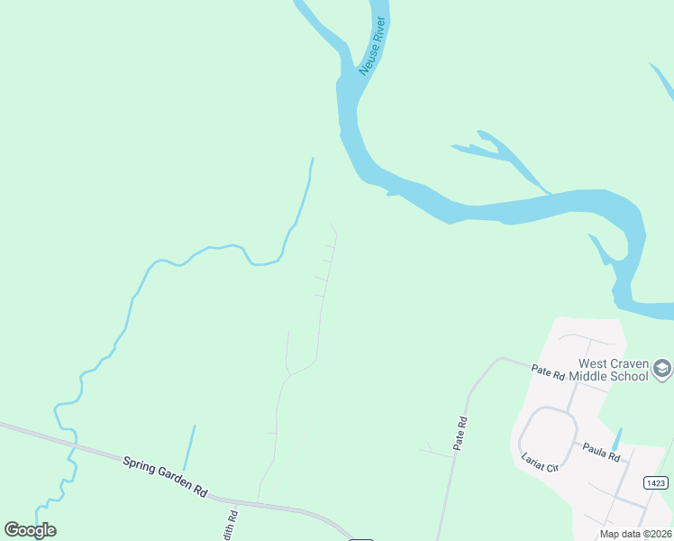 map of restaurants, bars, coffee shops, grocery stores, and more near 224 Stoney Branch Road in New Bern