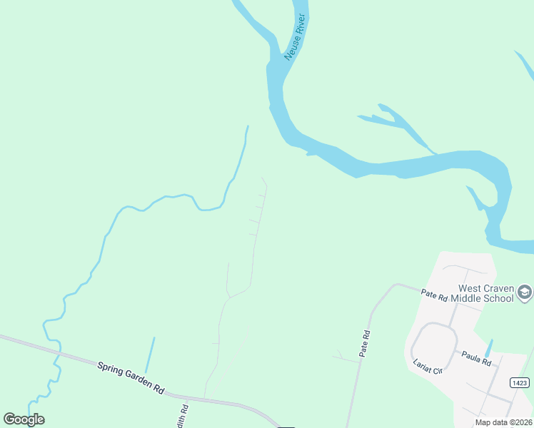 map of restaurants, bars, coffee shops, grocery stores, and more near 224 Stoney Branch Road in New Bern