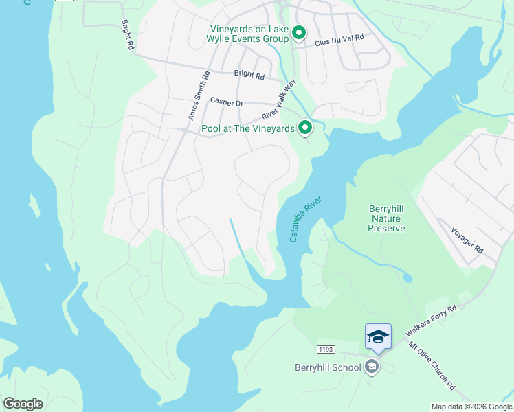 map of restaurants, bars, coffee shops, grocery stores, and more near 6210 Jepson Court in Charlotte
