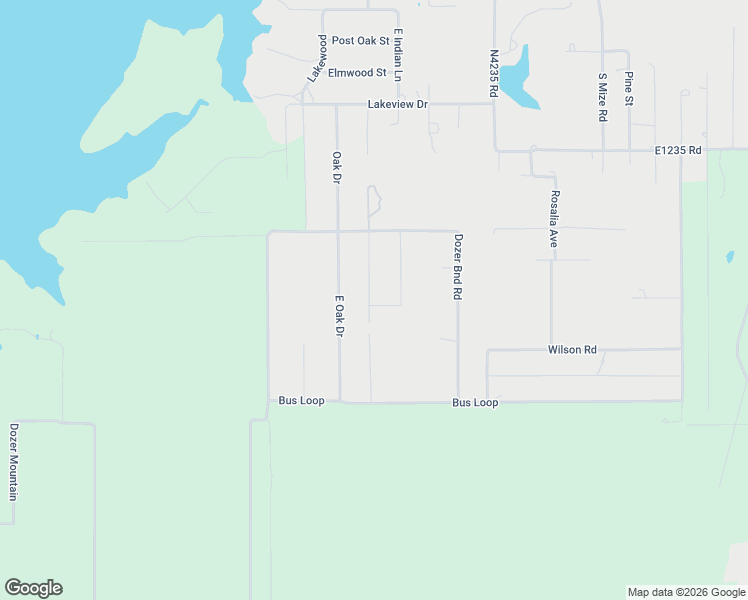 map of restaurants, bars, coffee shops, grocery stores, and more near 252 Lost Oak Drive in Eufaula