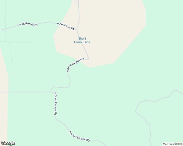 map of restaurants, bars, coffee shops, grocery stores, and more near North Great Escape Way in Seligman