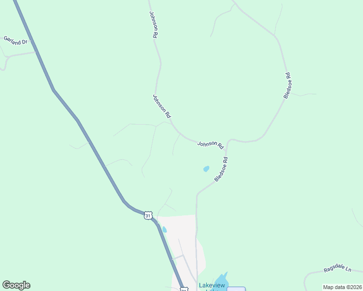 map of restaurants, bars, coffee shops, grocery stores, and more near 132 Johnson Road in Pulaski