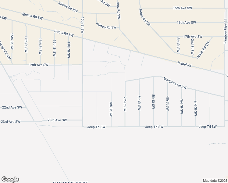 map of restaurants, bars, coffee shops, grocery stores, and more near 2108 8th Street Southwest in Rio Rancho