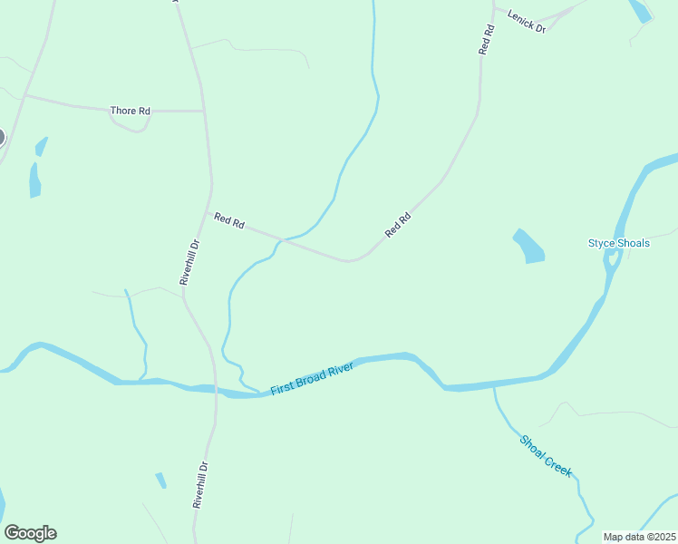 map of restaurants, bars, coffee shops, grocery stores, and more near 1930 Red Road in Shelby