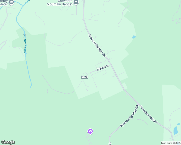 map of restaurants, bars, coffee shops, grocery stores, and more near 107 Crowders Ridge Lane in Gastonia