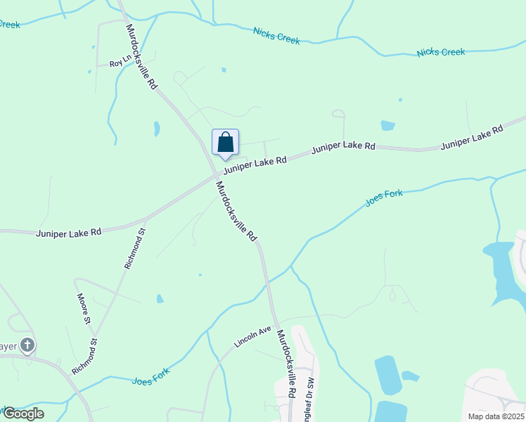 map of restaurants, bars, coffee shops, grocery stores, and more near 3745 Murdocksville Road in Moore County