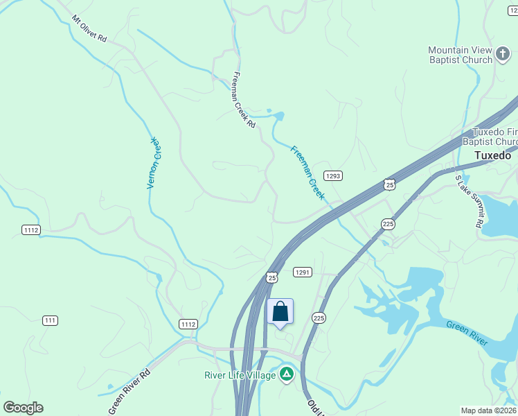 map of restaurants, bars, coffee shops, grocery stores, and more near 711 Mount Olivet Road in Zirconia