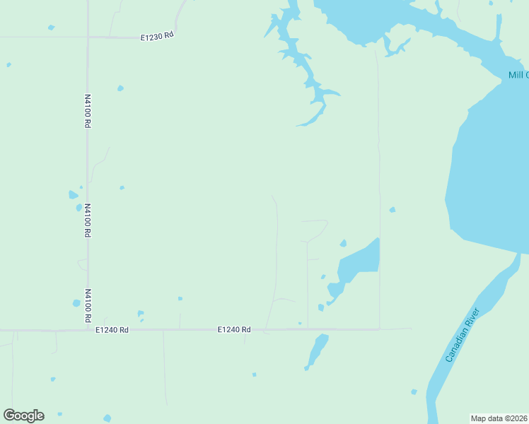 map of restaurants, bars, coffee shops, grocery stores, and more near 409888 East 1240 Road in Eufaula