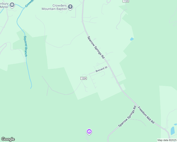 map of restaurants, bars, coffee shops, grocery stores, and more near 602 Brevard Street in Kings Mountain