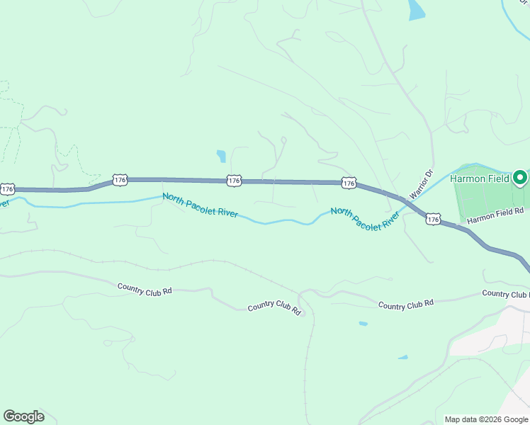 map of restaurants, bars, coffee shops, grocery stores, and more near 109 Wall Road in Tryon