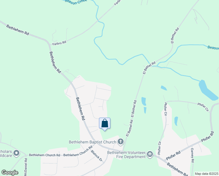map of restaurants, bars, coffee shops, grocery stores, and more near 109 Spurgen Drive in Kings Mountain