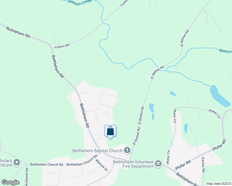 map of restaurants, bars, coffee shops, grocery stores, and more near 109 Spurgen Drive in Kings Mountain