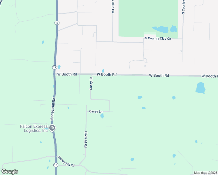 map of restaurants, bars, coffee shops, grocery stores, and more near 2765 West Booth Road in Searcy