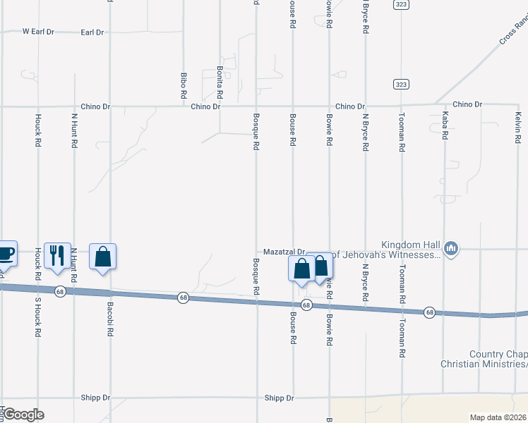 map of restaurants, bars, coffee shops, grocery stores, and more near 3310 Bouse Rd in Golden Valley