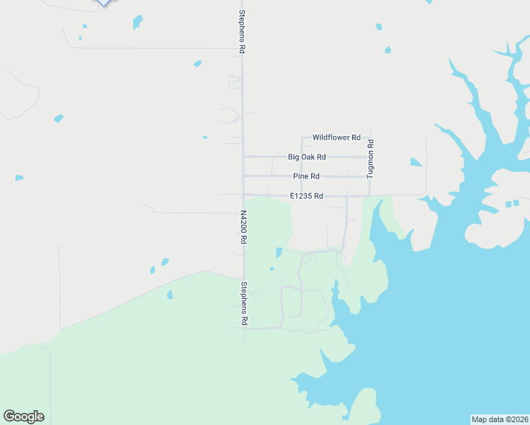 map of restaurants, bars, coffee shops, grocery stores, and more near 1055 Stephens Road in Eufaula
