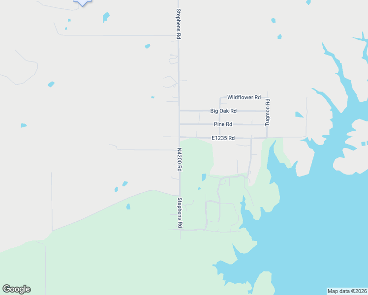 map of restaurants, bars, coffee shops, grocery stores, and more near 1055 Stephens Road in Eufaula